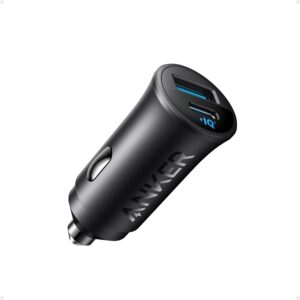 Anker 30W Car Charger (2 Ports), Black
