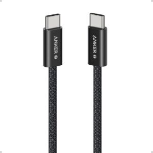 Anker USB C-USB C 1 Metre Fast Charging 240W Braided Cable, Black