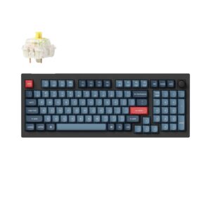 Keychron V5 Max Wireless Custom Keyboard, BANANA Switch