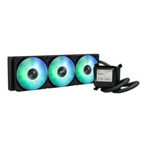 Asus MAX Gaming LC 360 ARGB LCD All-in-one CPU Liquid Cooler, Black
