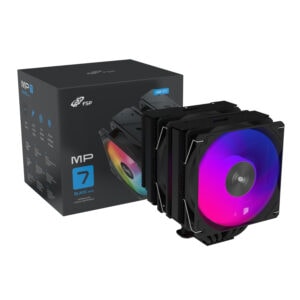 FSP MP7-BA 120mm PWM ARGB CPU Air Cooler, Black