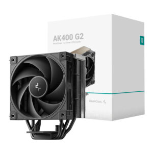 DeepCool AK400 G2 Dark 120mm CPU Air Cooler, Black
