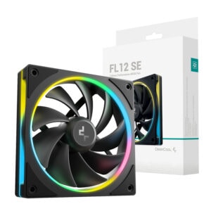 DeepCool FL12 SE 120mm ARGB PWM Fan, Black