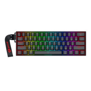 Redragon FIZZ Magnetic Plus 60% RGB Gaming Keyboard, Black