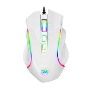 REDRAGON GRIFFIN 7200DPI Gaming Mouse, White