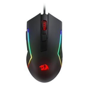 Redragon M616 TRIDENT 10000DPI RGB Gaming Mouse, Black
