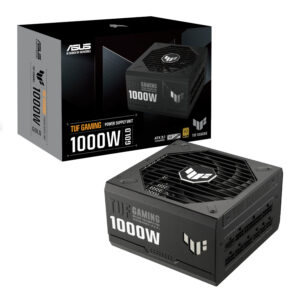 Asus TUF Gaming 1000W 80 PLUS Gold ATX Modular Power Supply, Black