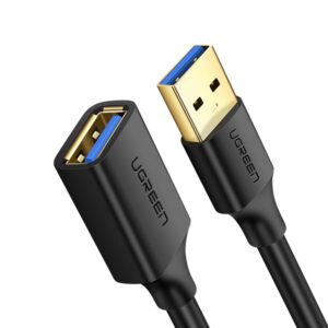 UGREEN USB 3.0 Extension Cable – Male to Female, 5Gbps Data Transfer, 1m