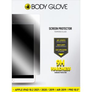 Body Glove Tempered Glass Screen Protector, Apple iPad 10.2 (2019-2021) / iPad Air (2019) / iPad Pro (2017)