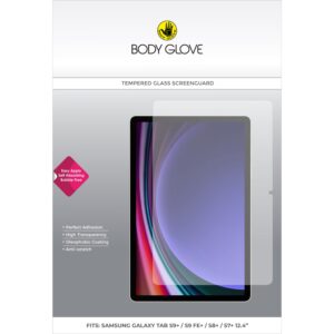 Body Glove Tempered Glass Screen Protector, Samsung Galaxy Tab S9+ / Tab S9 FE+ / Tab S8+ / Tab S7+