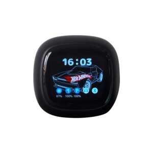 Mattel Hot Wheels ANC Wireless Earbuds, Black