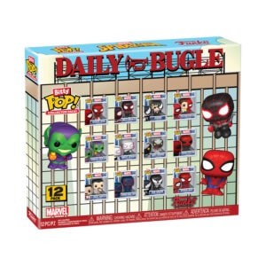 Funko Bitty Pop! Collector Pack: Marvel Spiderman, Daily Bugle 12 Pack