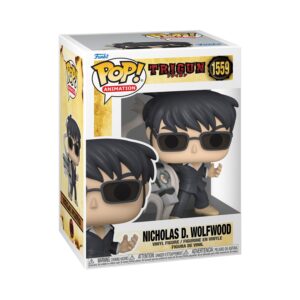 Funko Pop! Animation: Trigun, Nicholas D. Wolfwood With Punisher Cross