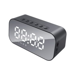 Havit Alarm Clock & Wireless Speaker, Black