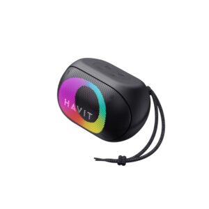 Havit RGB Wireless Speaker, Small, Black