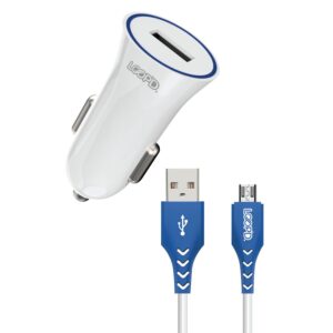 LOOP'D USB Port Car Charger With Micro USB Cable, 10.5W