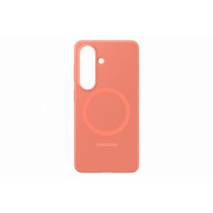 Samsung Silicone Magnet Case, Samsung Galaxy S26, Coral Red
