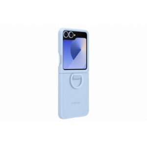 Samsung Silicone Cover With Ring, Samsung Galaxy Z Flip7 FE/Flip6, Blue