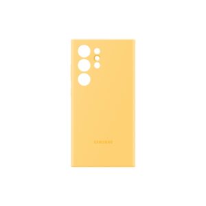 Samsung Silicone Cover, Samsung Galaxy S24 Ultra, Yellow