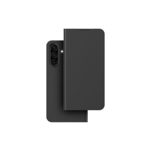 Samsung Mobeen Flip Case With Card Slot , Samsung Galaxy A26, Black