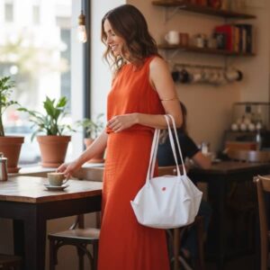 porte-tarte en kiria brodé main