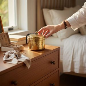 Bougie My Chic couleur or