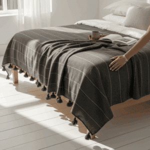 Couverture marocaine en coton