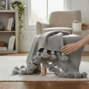 couverture marocaine artisanale