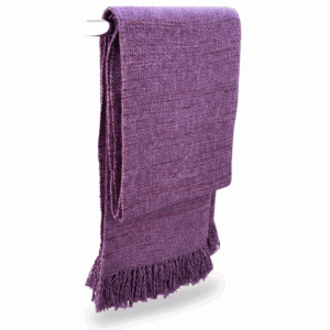 plaid en laine artisanal