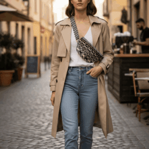 sac banane en toile tendance