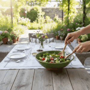 Saladier Tamegroute artisanal vert