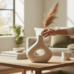 Vase décoratif en tadelakt taille S