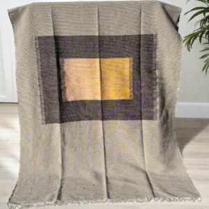 Tapis marocain coton brut