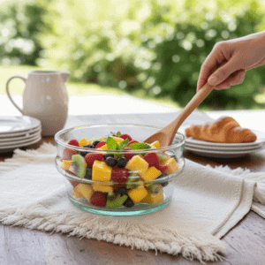 Saladier individuel beldi en verre transparent - Arts de la table - Chic Intemporel