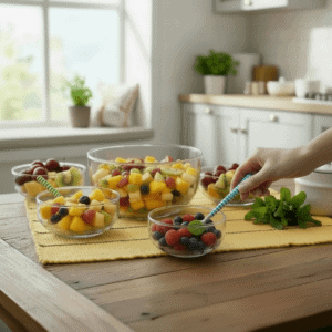 Coupes Beldi en verre transparent - Arts de la table - Chic Intemporel