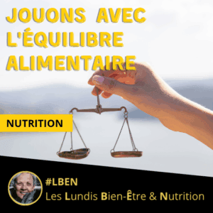 Jouons avec l'équilibre alimentaire
