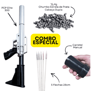 Combo PCP Elite 300 Pesca