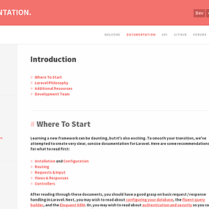 Laravel Documentation