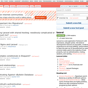 Laravel Reddit Community