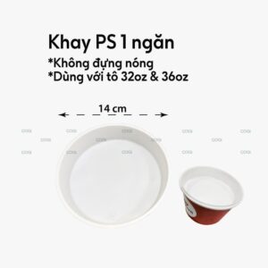 Khay nhựa 1 ngăn