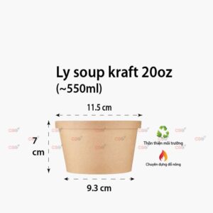 Ly soup kraft 20oz