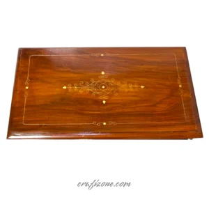 Handcrafted Brass Work Table Set of 4 - Image 2