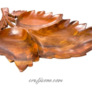 Leaf-Shaped Dry Fruit Tray - Image 2