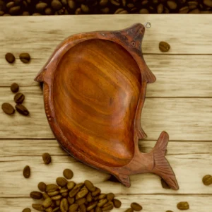 Fish-Shaped Dry Fruit Tray - Image 1