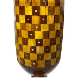 Hand-made Wooden vase - Image 2