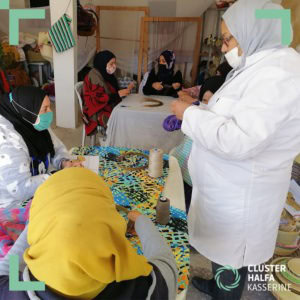 Formation en perfectionnement de la finition des produits à base de halfa (5)