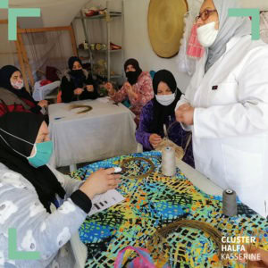 Formation en perfectionnement de la finition des produits à base de halfa (6)