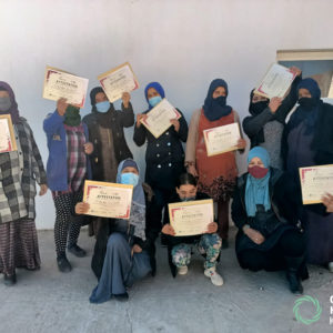 Formation en perfectionnement de la finition des produits à base de halfa (9)