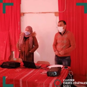 Formation en teinture naturelle de la fibre de palmier (1)