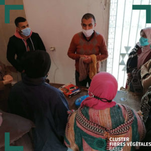 Formation en teinture naturelle de la fibre de palmier (2)